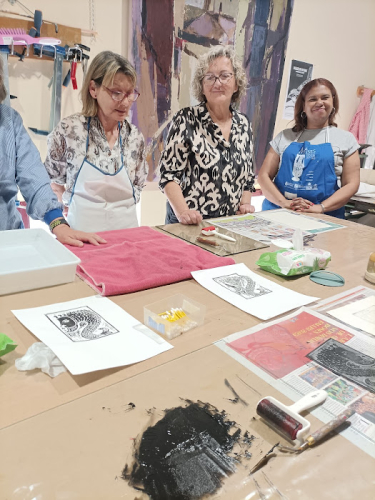 Imagen del evento Taller de grabado, linograbado y carvado