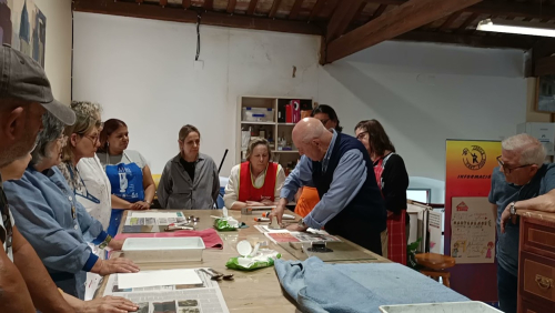 Imagen del evento Taller de grabado, linograbado y carvado