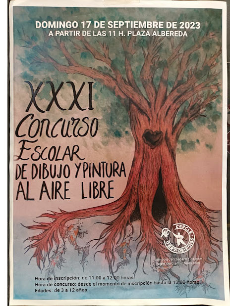 Cartel del evento XXXI CONCURSO ESCOLAR DE DIBUJO Y PINTURA AL AIRE LIBRE
