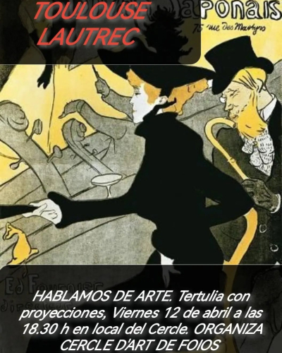 Cartel del evento HABLAMOS DE ARTE