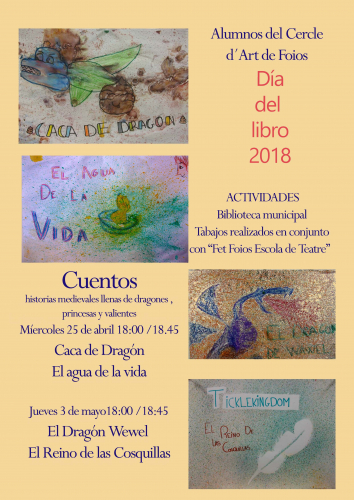 Cartel del evento Día del Libro