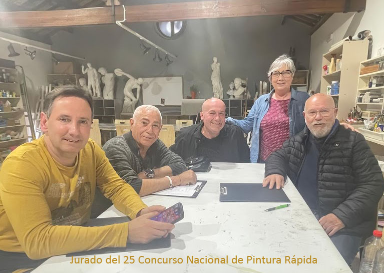 Imagen del evento Exposición del 25ª  Concurso Nacional de Pintura Rápida