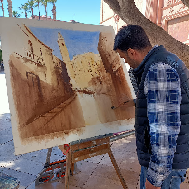 Imagen del evento Exposición del 25ª  Concurso Nacional de Pintura Rápida