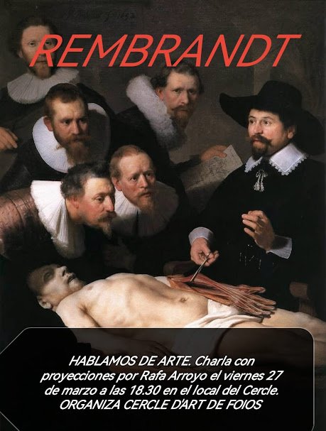 Cartel del evento HABLAMOS DE ARTE