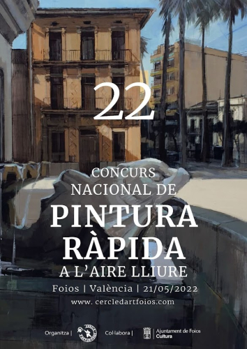 Cartel del evento XXII Concurso Nacional de Pintura Rápida