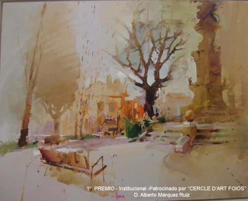 Imagen del evento  Premios y Seleccionados en el 17 Concurso Nacional de Pintura Rápida al Aire Libre