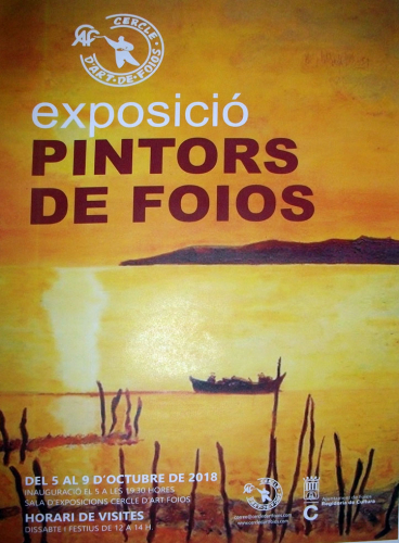 Cartel del evento Pintors de Foios