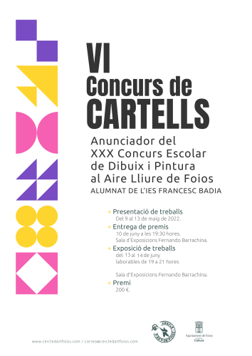 Cartel del evento VI Concurso de Carteles