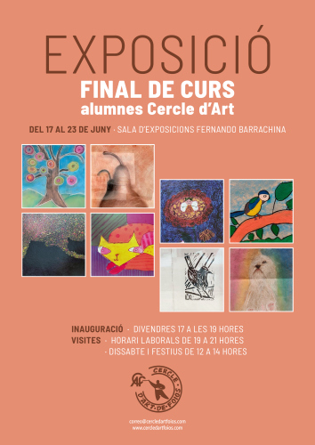 Cartel del evento Final de curso 
