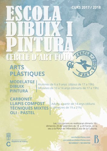 Cartel del evento  Artes Plásticas  