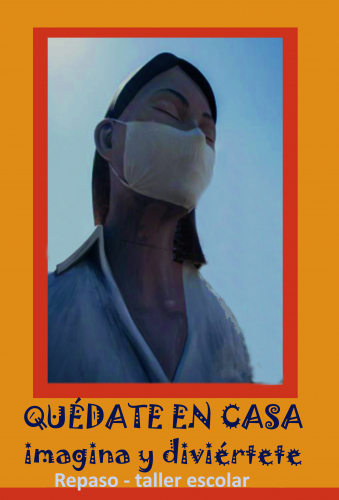 Cartel del evento Quédate en casa, imagina y diviértete