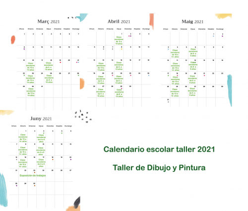 Imagen del evento Talleres escolares de Dibujo y Pintura